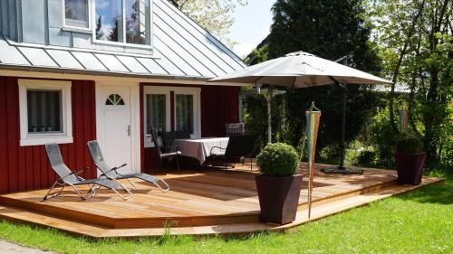 Maison de vacances Mittsommer Fladenweg 18 Brodersby
