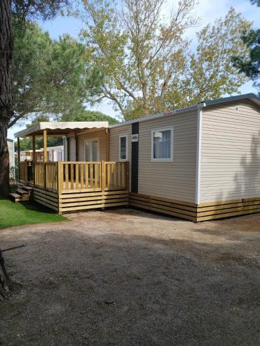 Village vacances Mobil home 6 personnes 100m de la plage Rue des Flamants Roses Canet-en-Roussillon