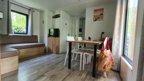 Mobil home 6 personnes Biscarosse Lac Camping ***** Biscarrosse france