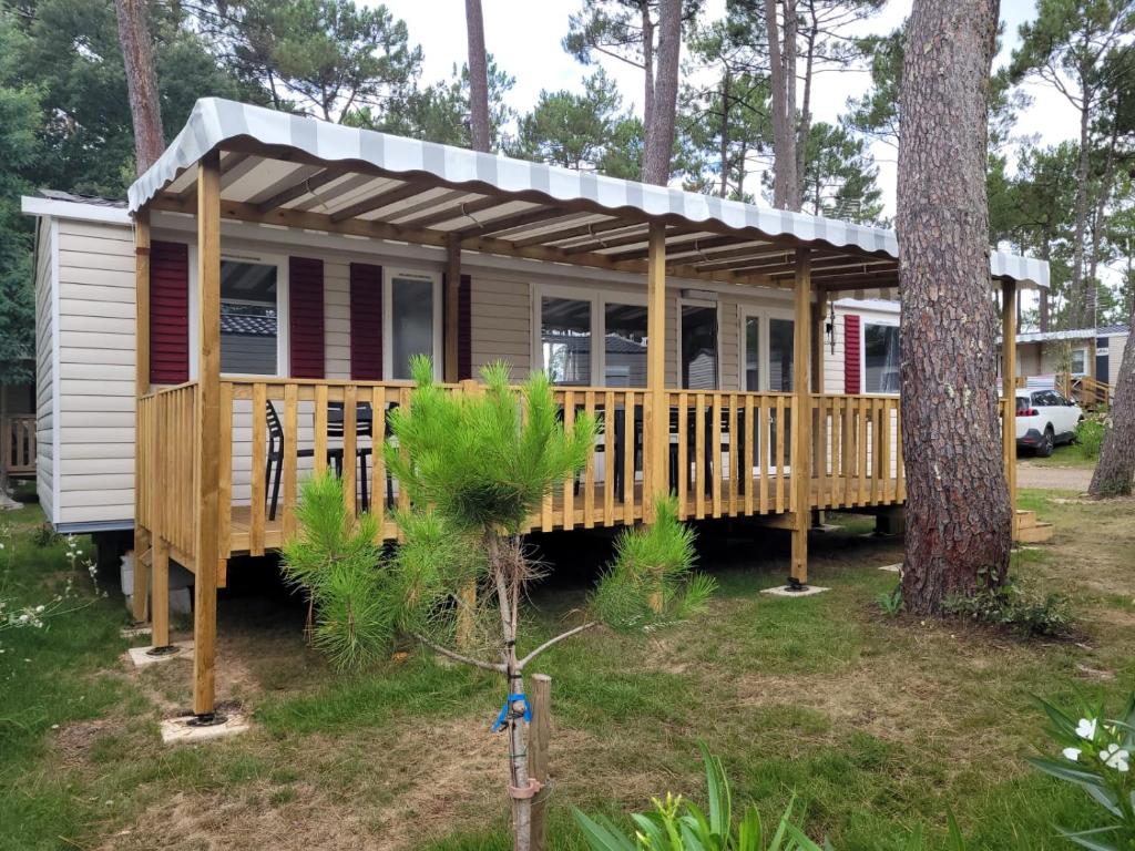 Camping mobil home - camping les dunes de Contis Route de Contis, 40170 Saint-Julien-en-Born