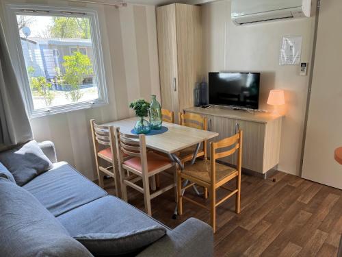 Mobil-home climatisé avec piscine Aureilhan france