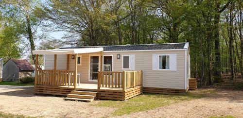 Mobil Home XXL2 4 chambres - Camping Les Bois du Bardelet Poilly-lez-Gien france