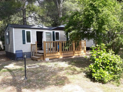 Camping Mobile-home 6 places camping \ 84240 Cabrières d'Aigues Cabrières-dʼAigues