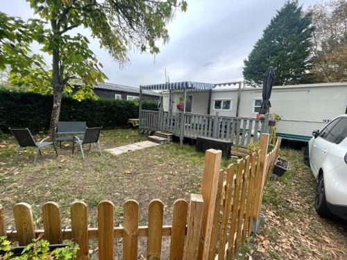 Mobile home dans le Camping la lande Mimizan france