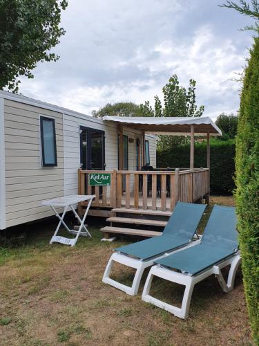 Mobile Homes by KelAir at Camping Le Littoral Saint-Jean-dʼOrbetiers france