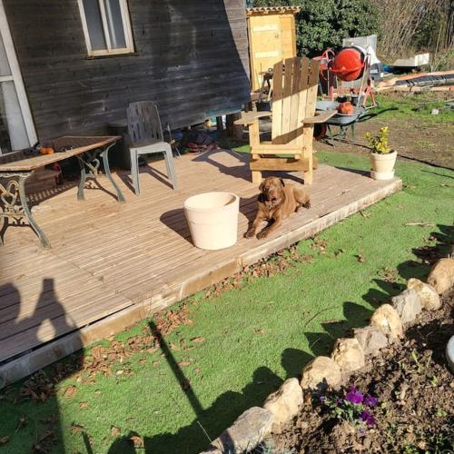 Appartement Mobilhom dans jardin en autonomie énergétique Rue de la Rigole Puicheric