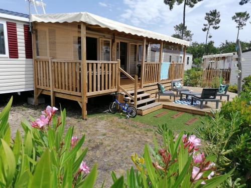 Camping Mobilhome 6-8 pers Cap Ferret Avenue Léon Lesca Lège-Cap-Ferret