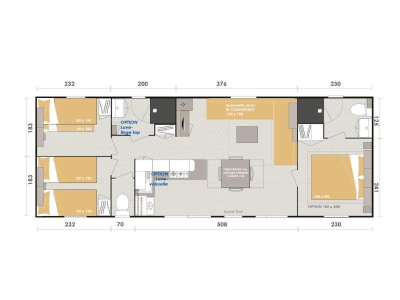 Camping Mobilhome la carabasse Avenue de la Méditerranée, 34450 Vias