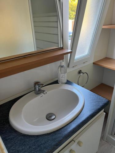 Camping Mobilhomme bungalow 6 personnes villeneuve loubet marina baie des anges 948 avenue du docteur julien lefebvre Camping orion Villeneuve-Loubet