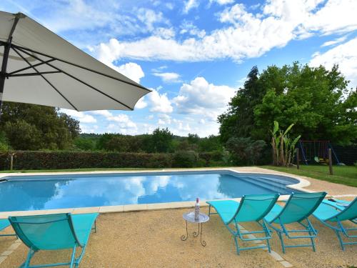 Modern holiday home in Besse Dordogne with private pool Villefranche-du-Périgord france