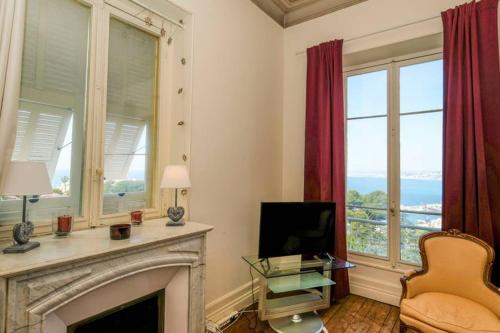 Appartement Mont Boron Magnificent View-3 Rooms - Wifi - A.C 1er étage Gauche 59 Boulevard du Mont-Boron Nice