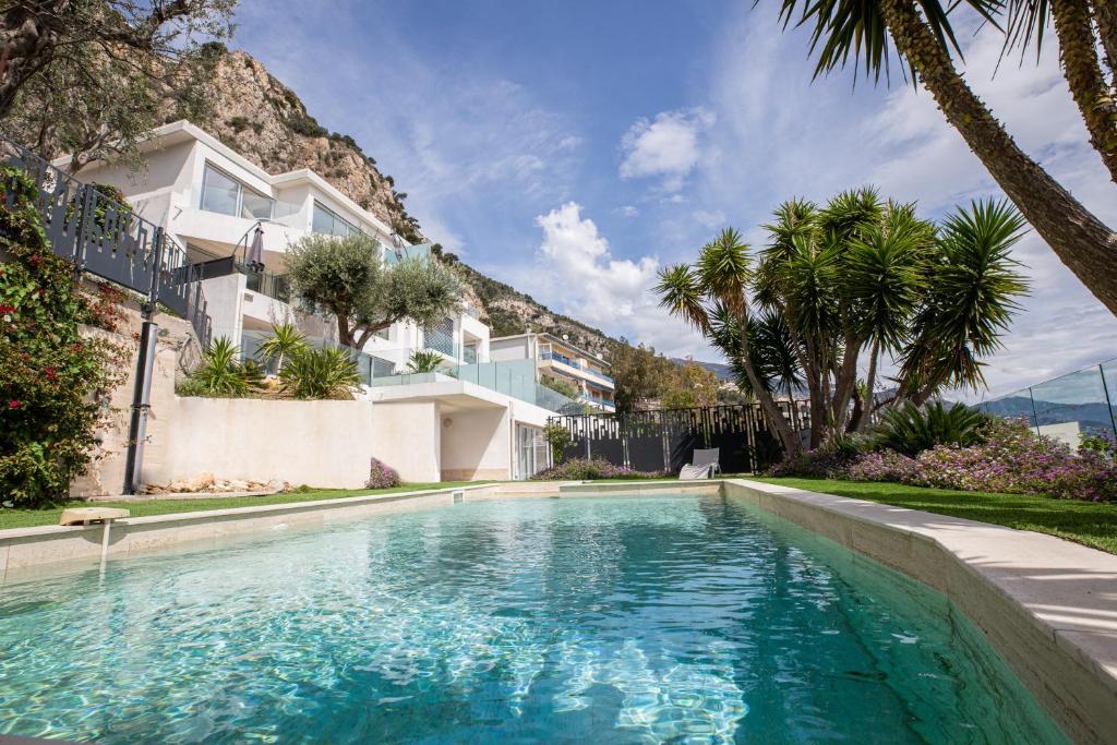 Appartement Mont des Olives - Cap D'ail- app1 Avenue Prince Rainier III de Monaco 24B Route de la Moyenne Corniche, 06320 Saint-Antoine