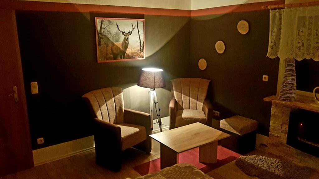 Appartement Monteur- und Ferienwohnung Waldrauschen Am Arolsbach 1, 98666 Fehrenbach