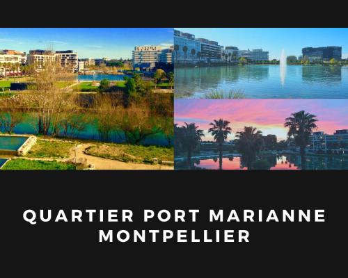 Montpellier Port Marianne T3 Proche Ville & Plages Montpellier france