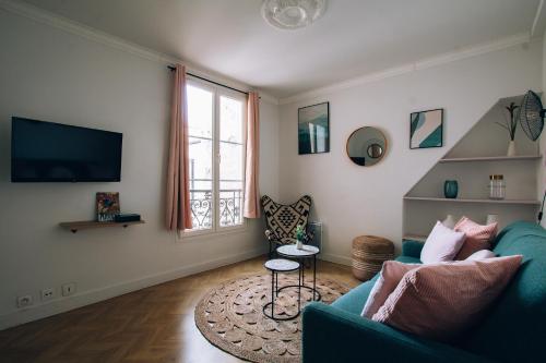 Appartement Moselle Cosy studio Canal de la Vilette - 2P 3 Passage de la Moselle Paris