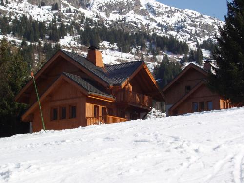 Mountain Chalet in Oz en Oisans with Lovely Views over Lake Oz france