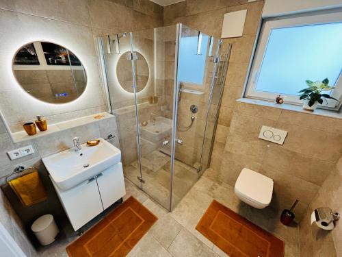 Appartement MyBLEISURE Premium Apartment mit Küche und Netflix nahe Heidelberg und SAP 4 Schwarzwaldstraße Rauenberg