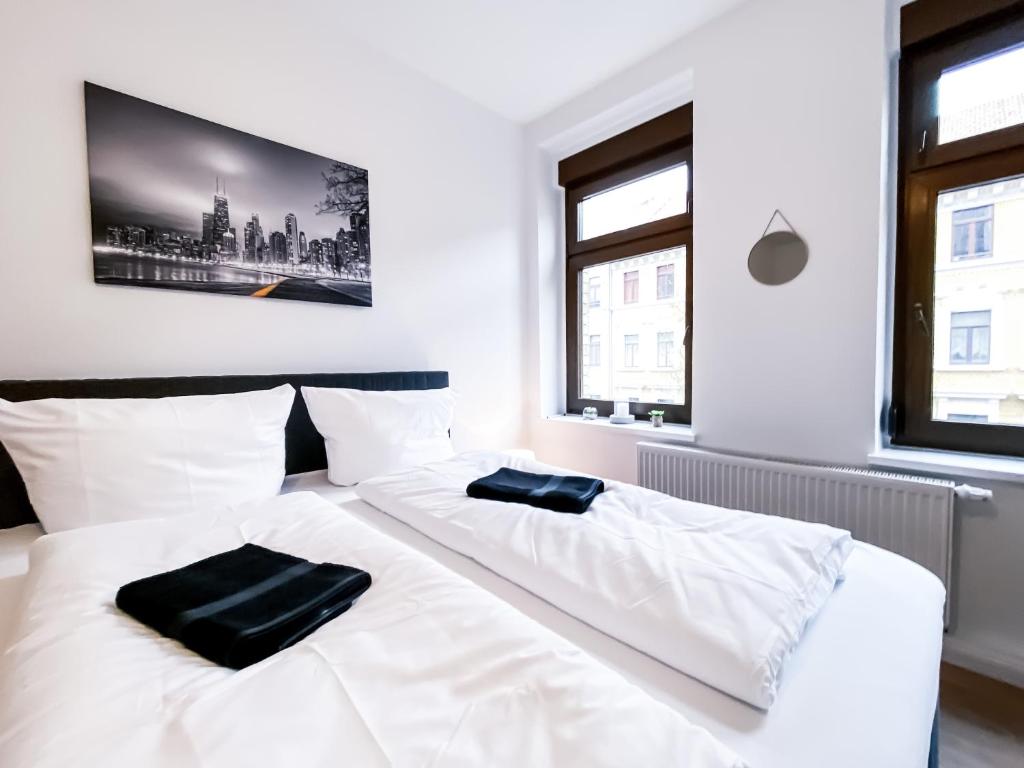 Appartement Neu renovierte Wohnung mit modernem Bad, Küche, Waschmaschine und Trockner 119 Mariannenstraße, 04315 Leipzig