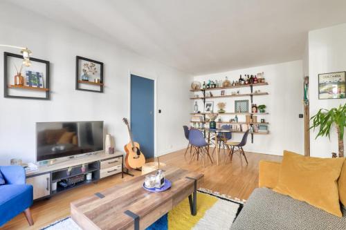 Appartement Nice apartment for 2 people near Batignolles 16 Villa Compoint Paris