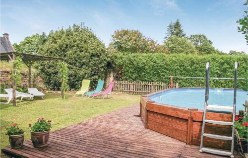 Nice home in Lignol with WiFi, Outdoor swimming pool and Heated swimming pool Lignol france