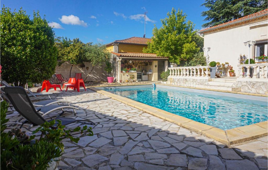 Maison de vacances Nice home in Murviel-les-Bziers with 3 Bedrooms, WiFi and Outdoor swimming pool Avenue Edouard Bonnafé 14, 34490 Murviel