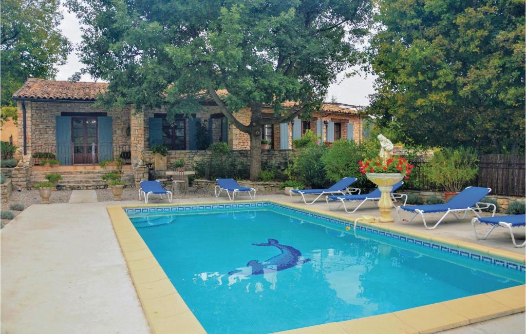 Maison de vacances Nice home in St Martin De castillon with 3 Bedrooms, Private swimming pool and Outdoor swimming pool , 84750 Saint-Martin-de-Castillon