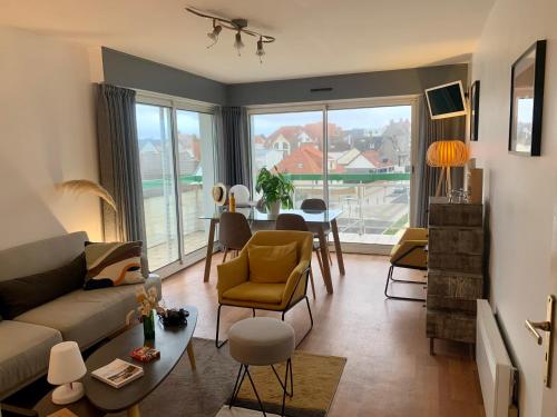 Appartement Ninou Cap Sud, terrasse vue mer, appt lumineux 66m2 22 Avenue du Maréchal Foch Wimereux