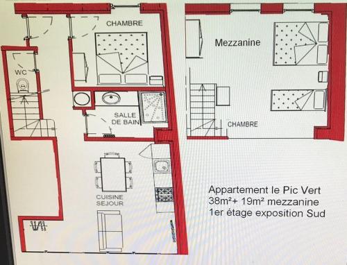 Nouveau Duplex centre village lits faits à l'arrivée Lanslebourg-Mont-Cenis france