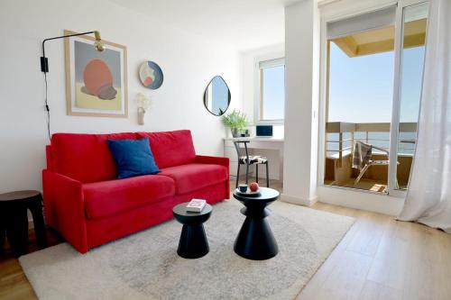 Appartement Nouvelle Vague - studio - balcon, vue Océan exceptionnelle - WIFI 21 Ter Avenue Edouard VII 4e étage, Apt #418 Biarritz