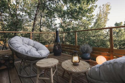 Tente de luxe Ô Clair de Bulles Céleste Bardy Monmares