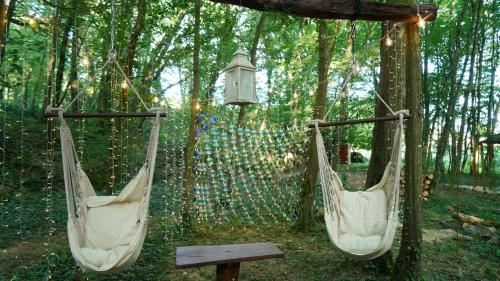 Tente de luxe Ô Pays Des Bois - Hébergements insolites en pleine nature 100 Chemin des Granges Parmilieu