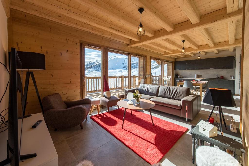 Appartement ODYSSEE B301 Duplex mansarde sur les pistes, vue panoramique Appt 301, bat B, Résidence l Odyssée Lieu dit Champ l Eriscal, 73300 La Toussuire