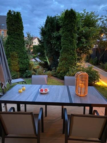 Maison de vacances Ostseebungalow HaningHuus Streuwiesenweg 42 Diedrichshagen