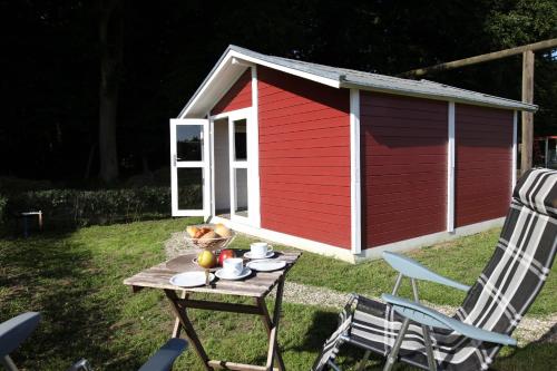 Maison de vacances Ostseecamp Lübecker Bucht Wanderhütte Bormwiese 1 Scharbeutz