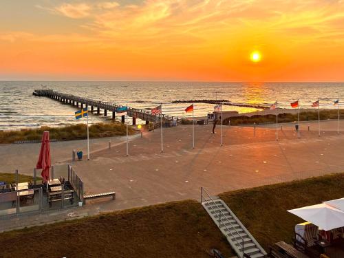 Appartement Ostseemeerblick 27 Promenade Schönberger Strand