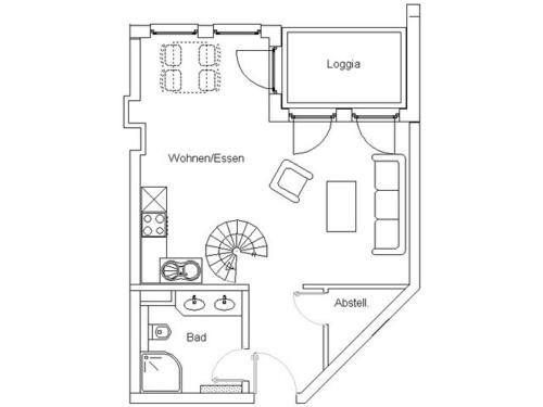 Appartement Ostseeresidenz Gorki- Park - 19 Maxim-Gorki-Strasse 42 - FeWo 19 Bansin