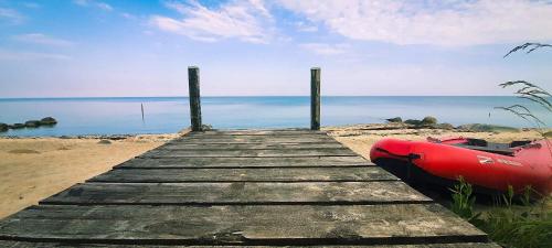 Maison de vacances OstseeStrandHuus, einzigartige Seelage 82 Am Hohen Ufer Großenbrode