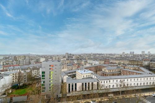 Panoramic view of Paris Paris france