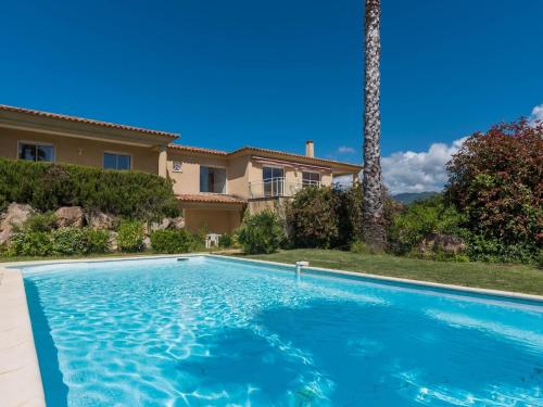 Panoramic view over the sea with private swimming pool Santʼ Andrea-dʼOrcino france