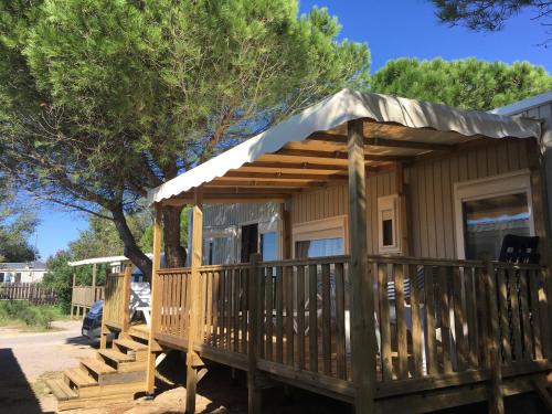 PARTICULIER LOUE MOBILE HOME GAMME EXCELLENCE 6 PERSONNES CANET PLAGE Camping Mar Estang Canet-en-Roussillon france