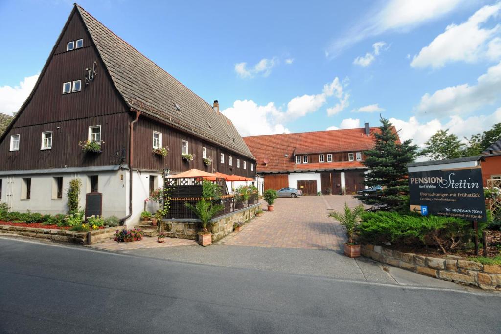 Maison d'hôtes Pension Stettin Pirnaer Straße 3, 01829 Stadt Wehlen