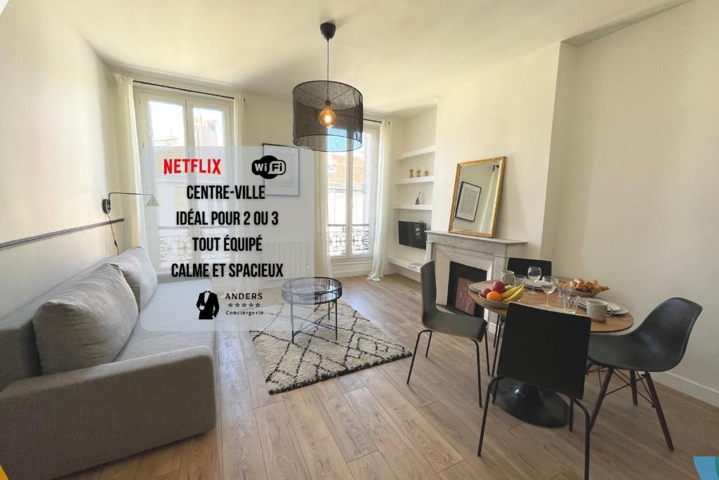 Appartement Perle Rare Panier-Joliette Wifi et Netflix 75 Rue de la Joliette, 13002 Marseille