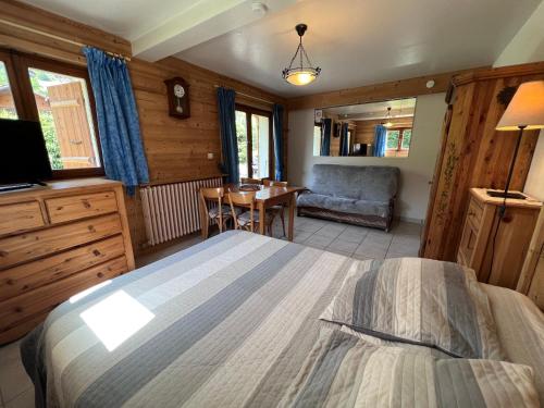 Appartement Petit Lutin 1 - Studio dans chalet sur les pistes des Confins 622 La Clusaz