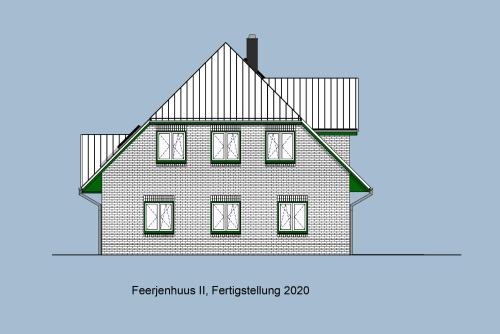 Appartement Pfahlbau, Ferienwohnung für 4 Personen - Erwachsene oder Kinder - in DE FEERJENHUSEN am Haubarg von Vollerwiek, Fertigstellung April 2020 20 Mühlendeich Vollerwiek