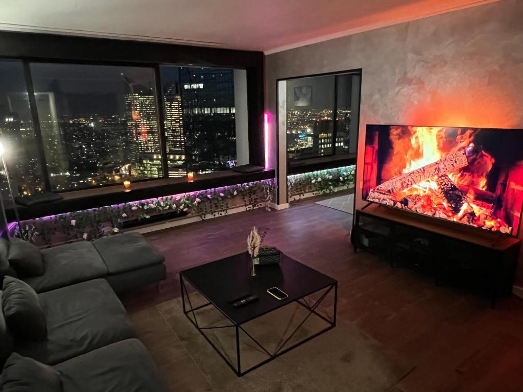 Appartement Plus haut jacuzzi d’Europe, 40e étage 40ème étage 23 Rue Louis Pouey, 92800 Puteaux