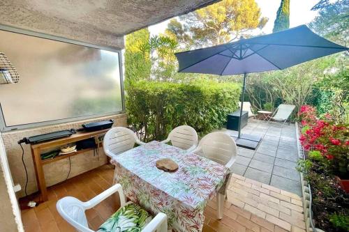 Appartement PORTISSOL T1 RDJ CLIM PARKING PRIVATIF 300m PLAGE 184 Avenue du Rosaire Sanary-sur-Mer