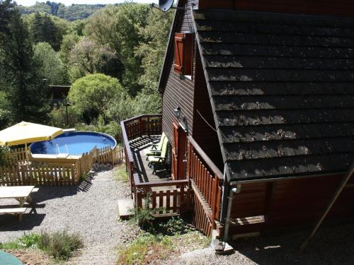 Maison de vacances Pretty Chalet in Beaulieu France With Private Swimming Pool  Beaulieu
