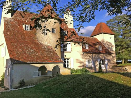 Private castle in Auvergne with river sun terrace and views Le Veurdre france
