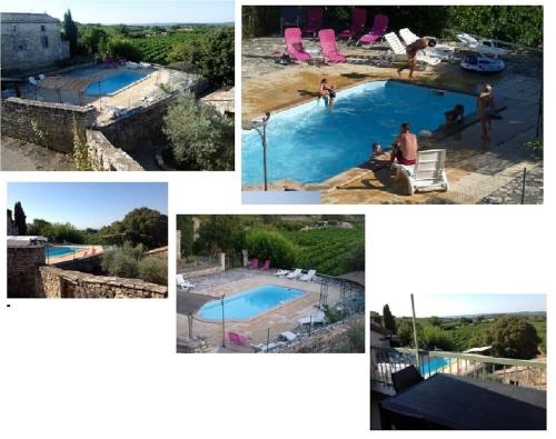 Propriete de 2 chambres avec piscine partagee et jardin clos a Orgnac l'Aventr Orgnac-lʼAven france