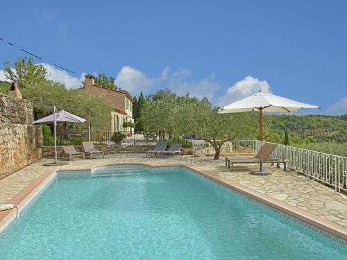 Provencal air conditioned villa with private pool and stunning views Fayence france